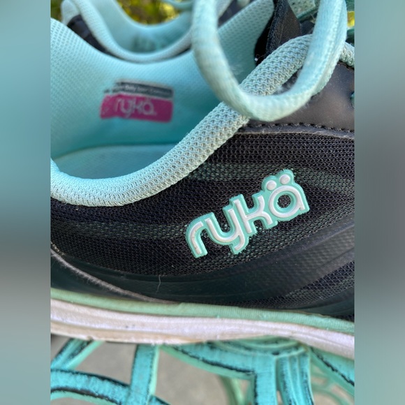 RYKA athletic shoes, used, size 10, color black/mint - Picture 8 of 10